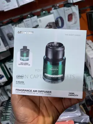 Green Lion Car and Home Air Fragrance Diffuser 160ml 2 in 1