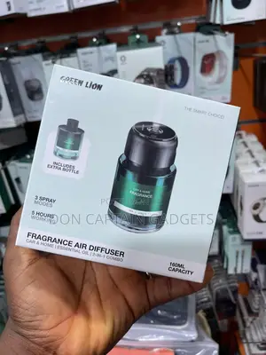 Green Lion Car and Home Air Fragrance Diffuser 160ml 2 in 1
