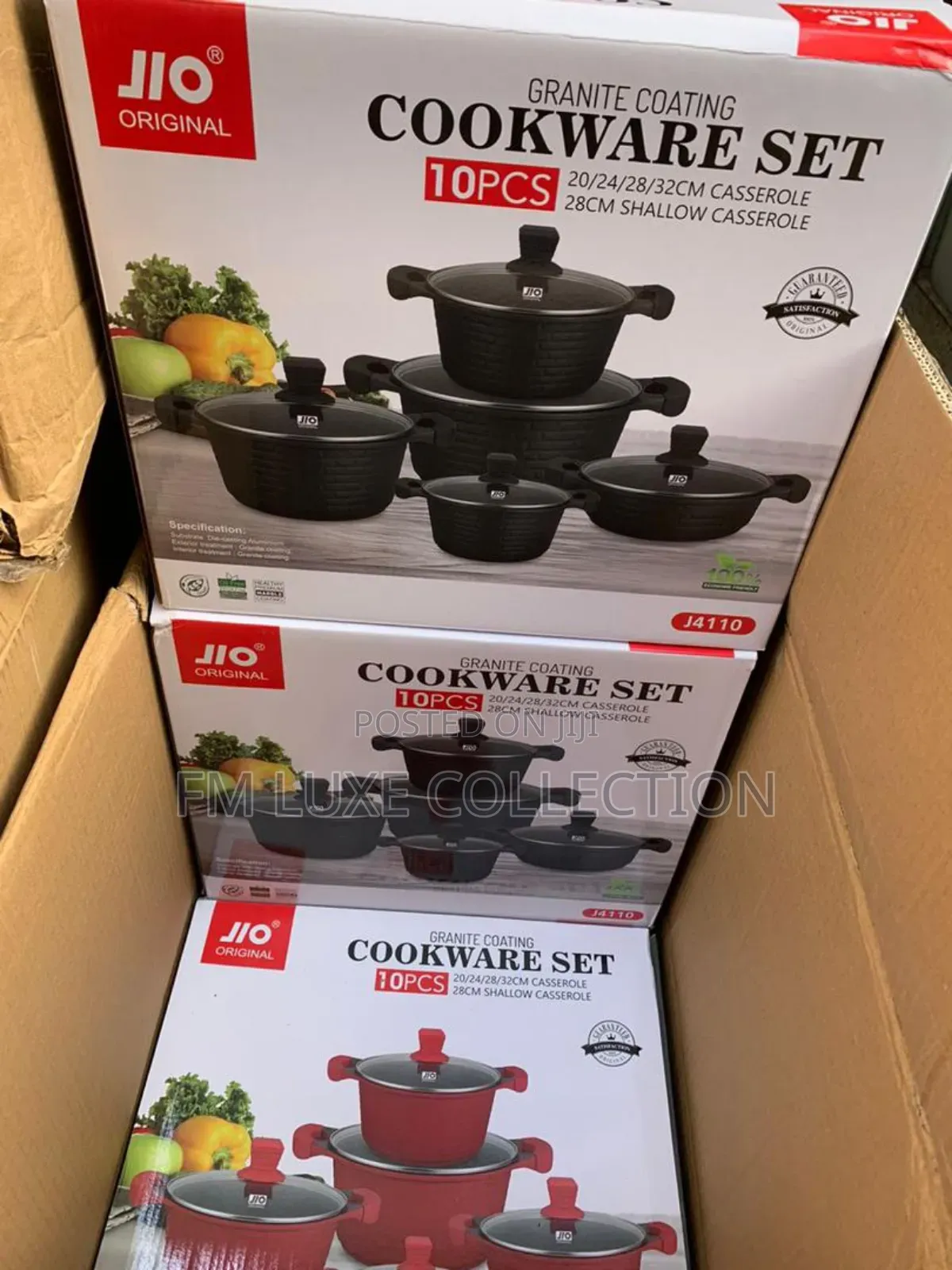 Jio Original Cast Granite Pot Set