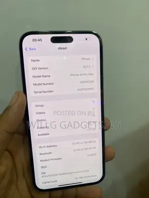 Apple iPhone 14 Pro Max 1 TB Purple