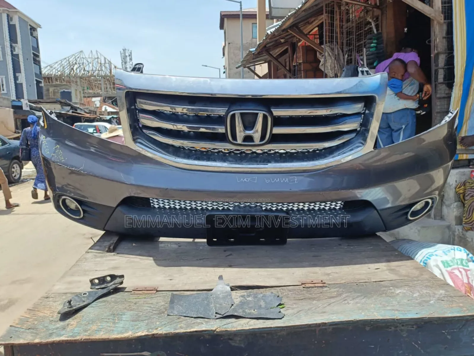 Complete Front Bumper Honda Pilot 2012
