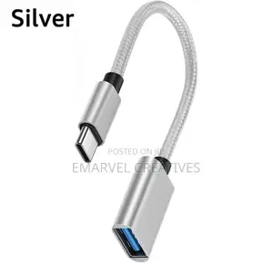 Otg Type C Cable Adapter Usb to Type C Adapter Connector