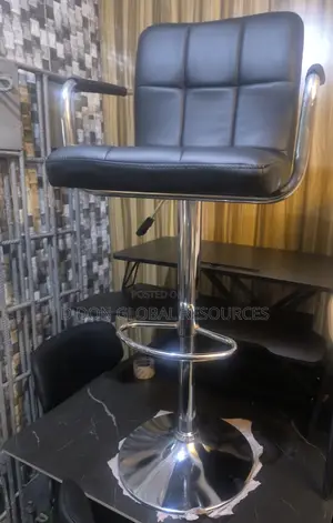 Black Bar Chair
