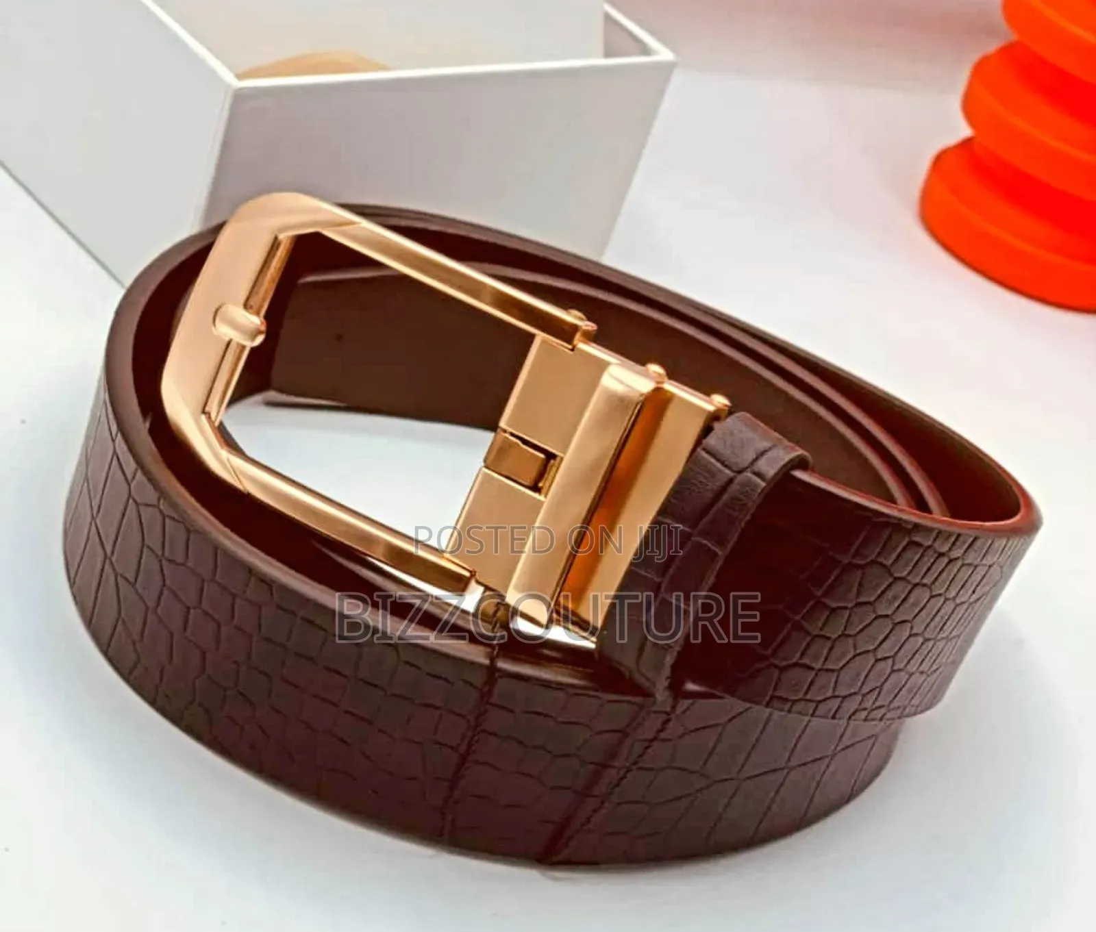 Original Leather Belts Available in Store