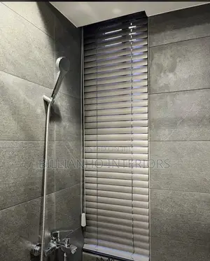 50mm Gray Venetian Blinds