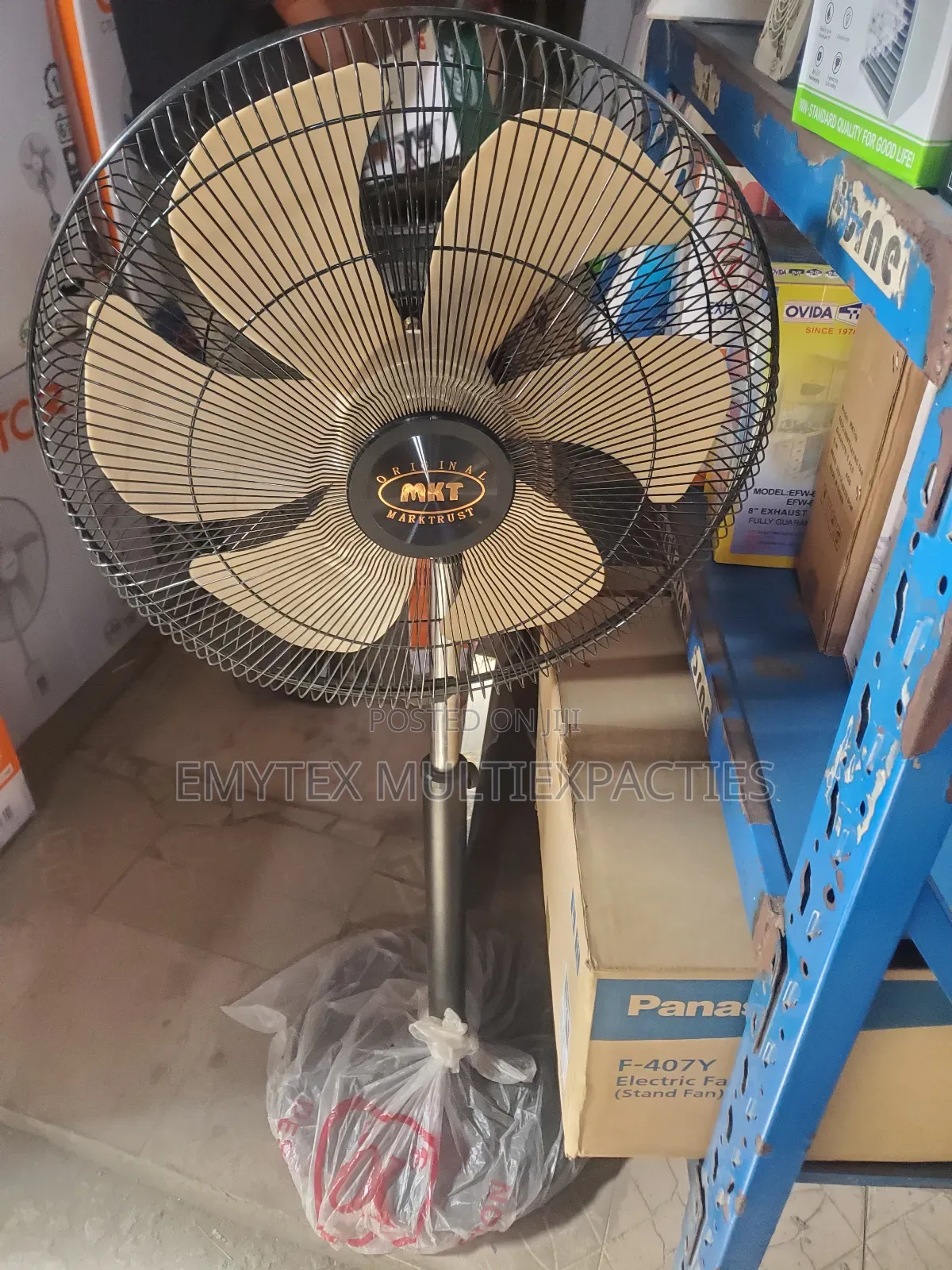 MKT 18"Bldc Stand Fan :Dc Motor