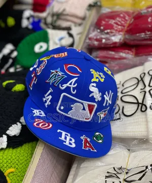 Blue Quality Face Cap Available