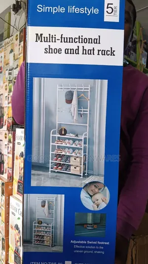 Shoe and Hat Rack