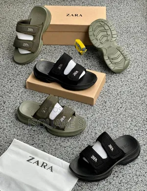 Men Zara Palm Slippers