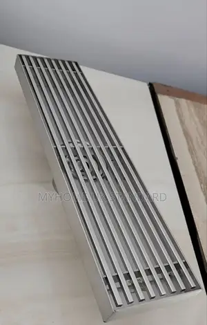 Black and Anti Rust Line Floor Drain for Fast Drainage20cm