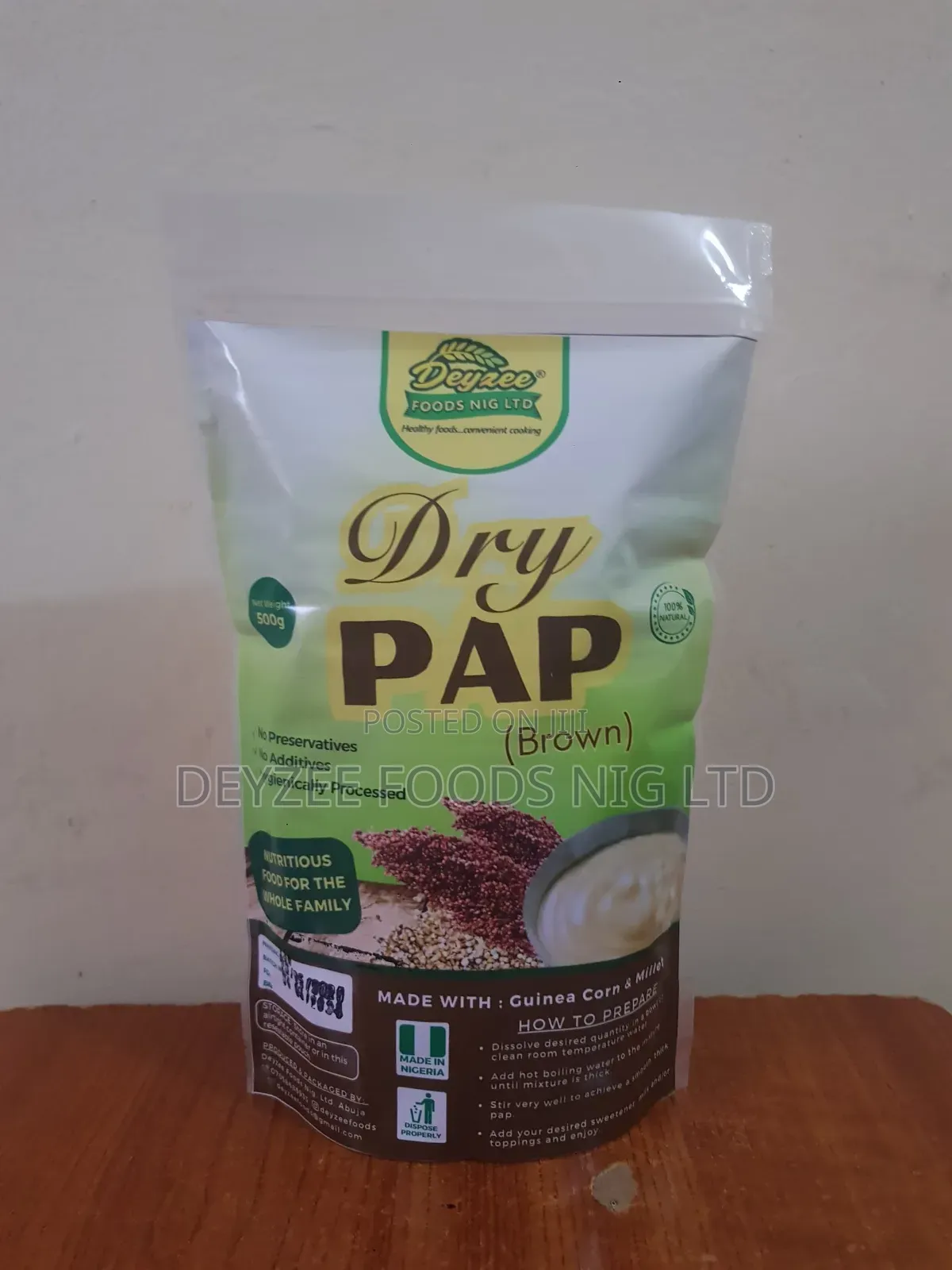 Dry Pap (Brown, Yellow, White)