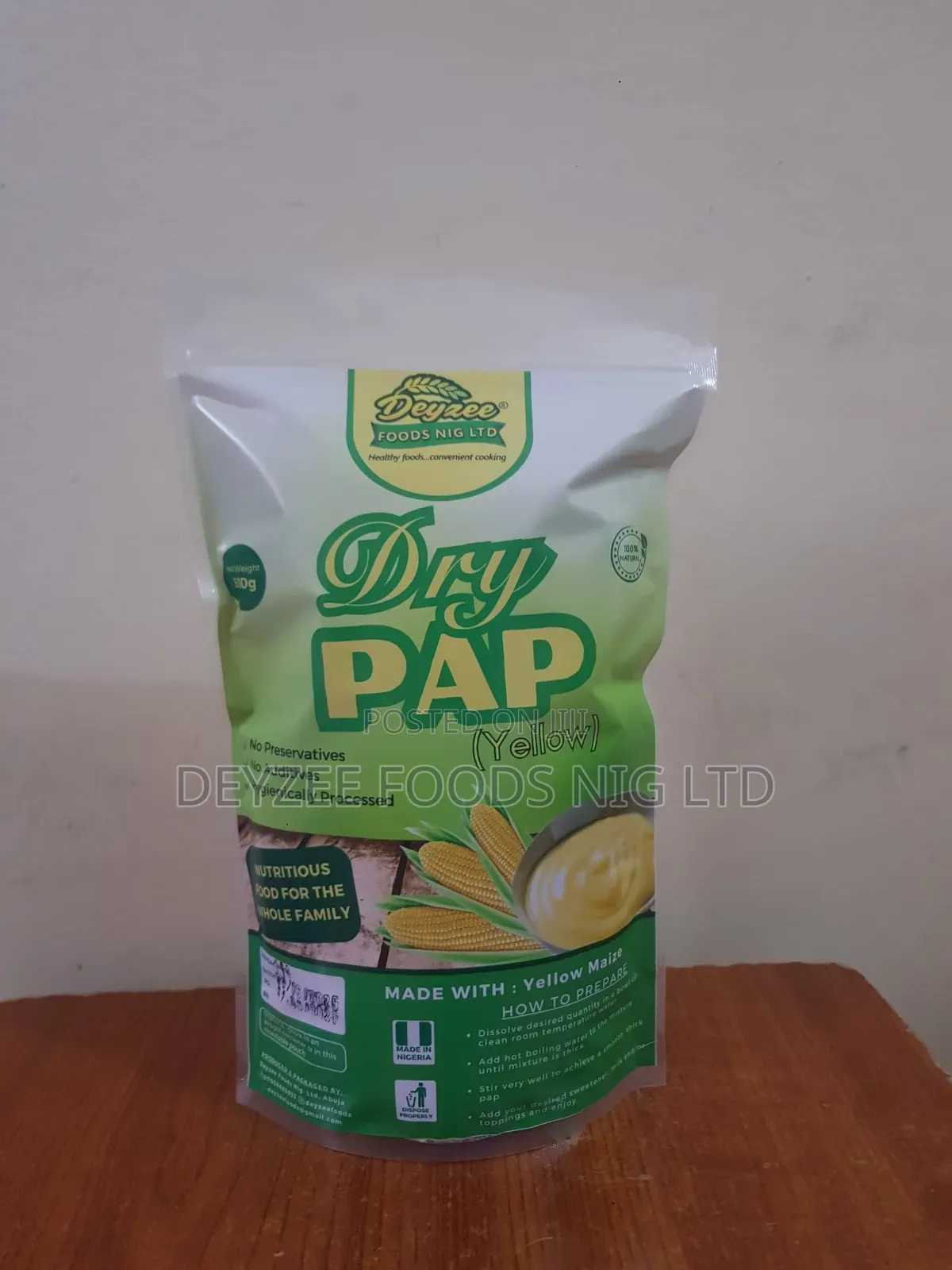 Dry Pap (Brown, Yellow, White)