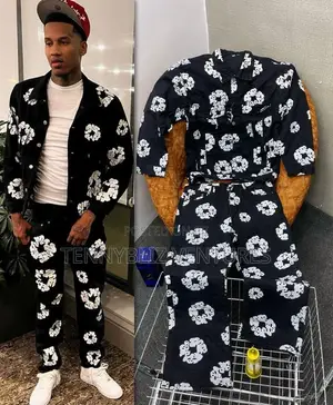 Latest Luxury Denim Tears Jeans Up and Down Combo
