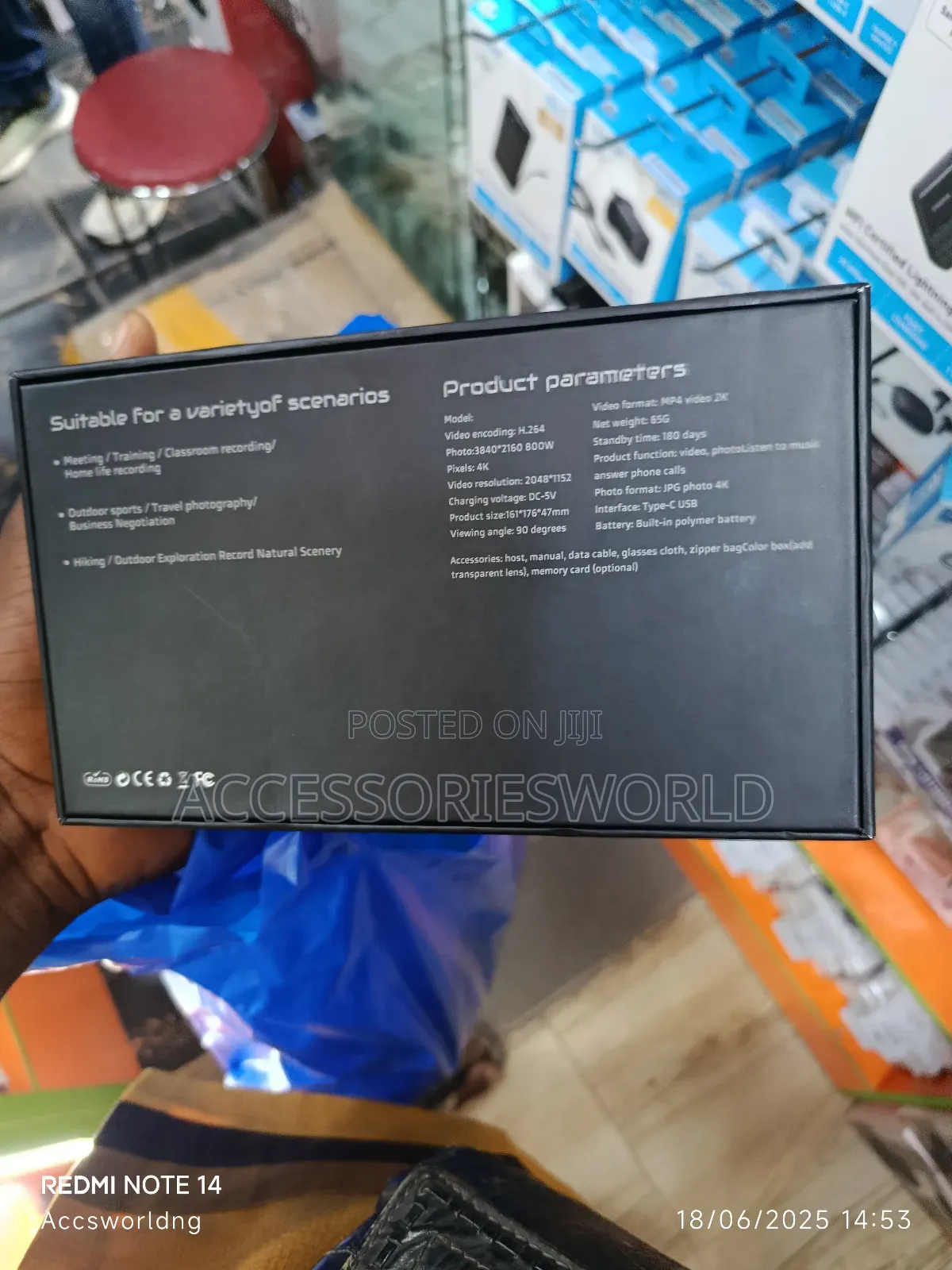 Smart Camera Glasses
