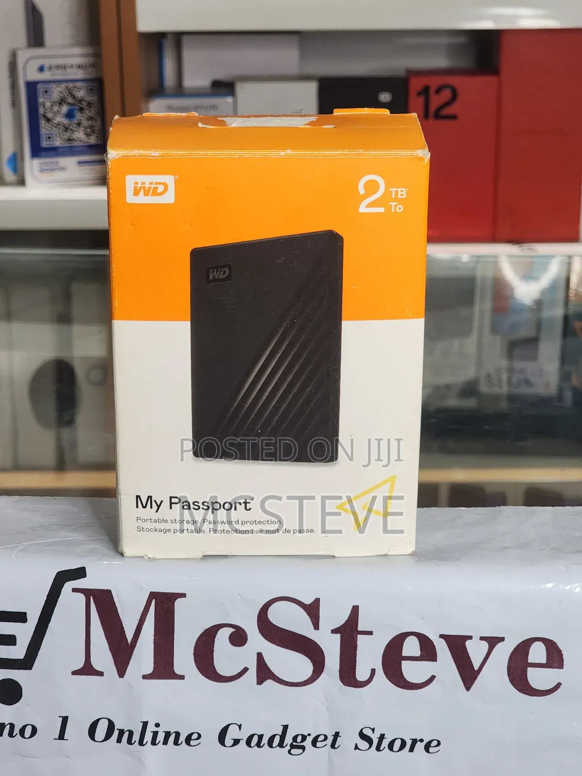 Wd My Passport 2tb External Hard Drive