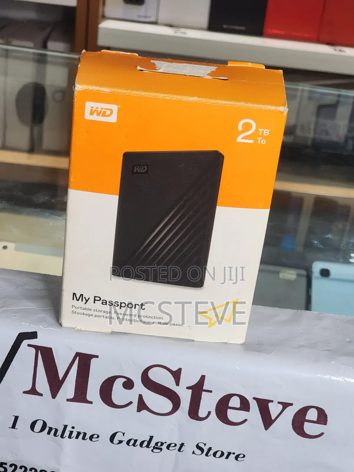 Wd My Passport 2tb External Hard Drive