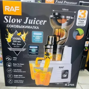 Raf Slow Masticating Fruit Slow Juicer Model R.27