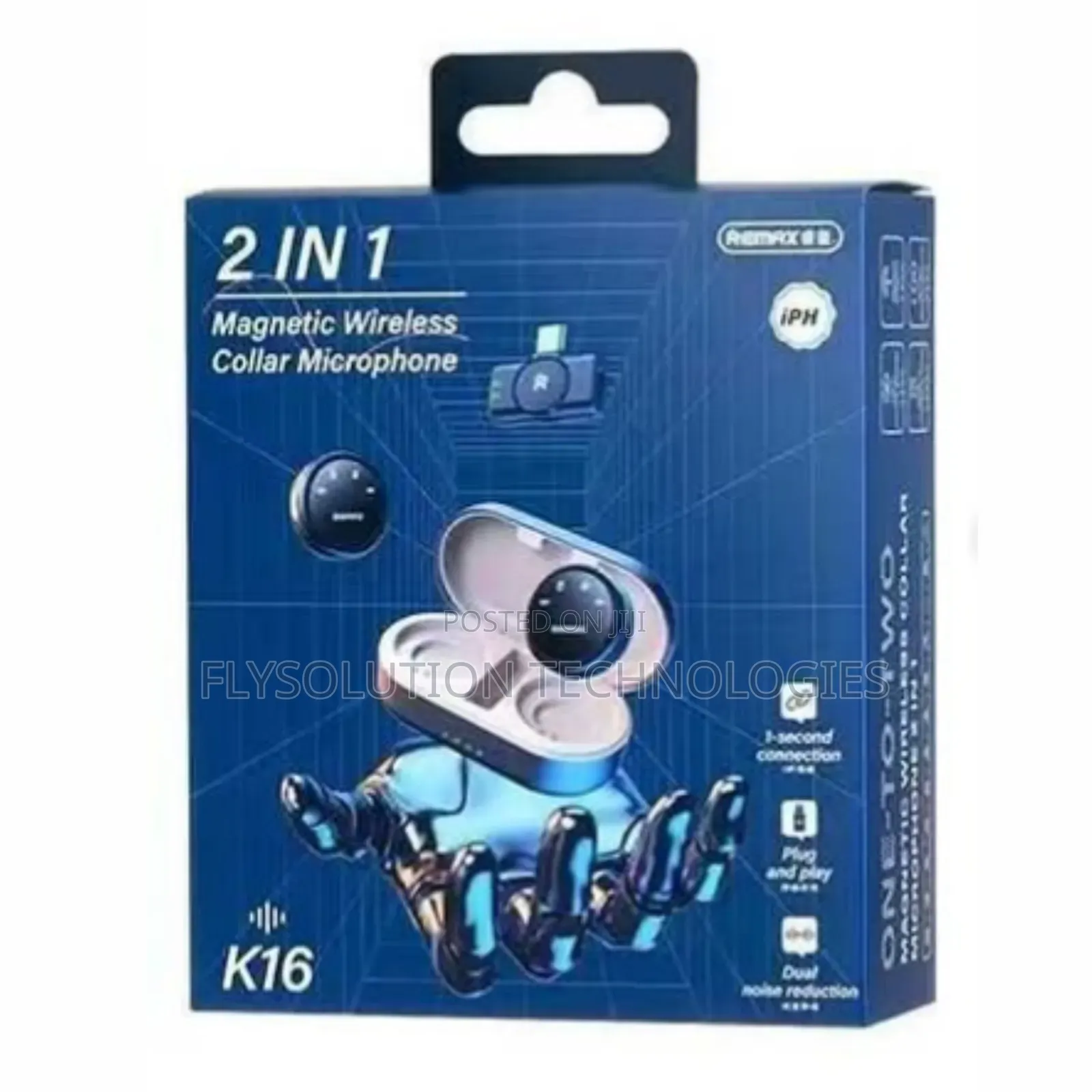 Remax 2-in-1 iPhone Wireless Microphone