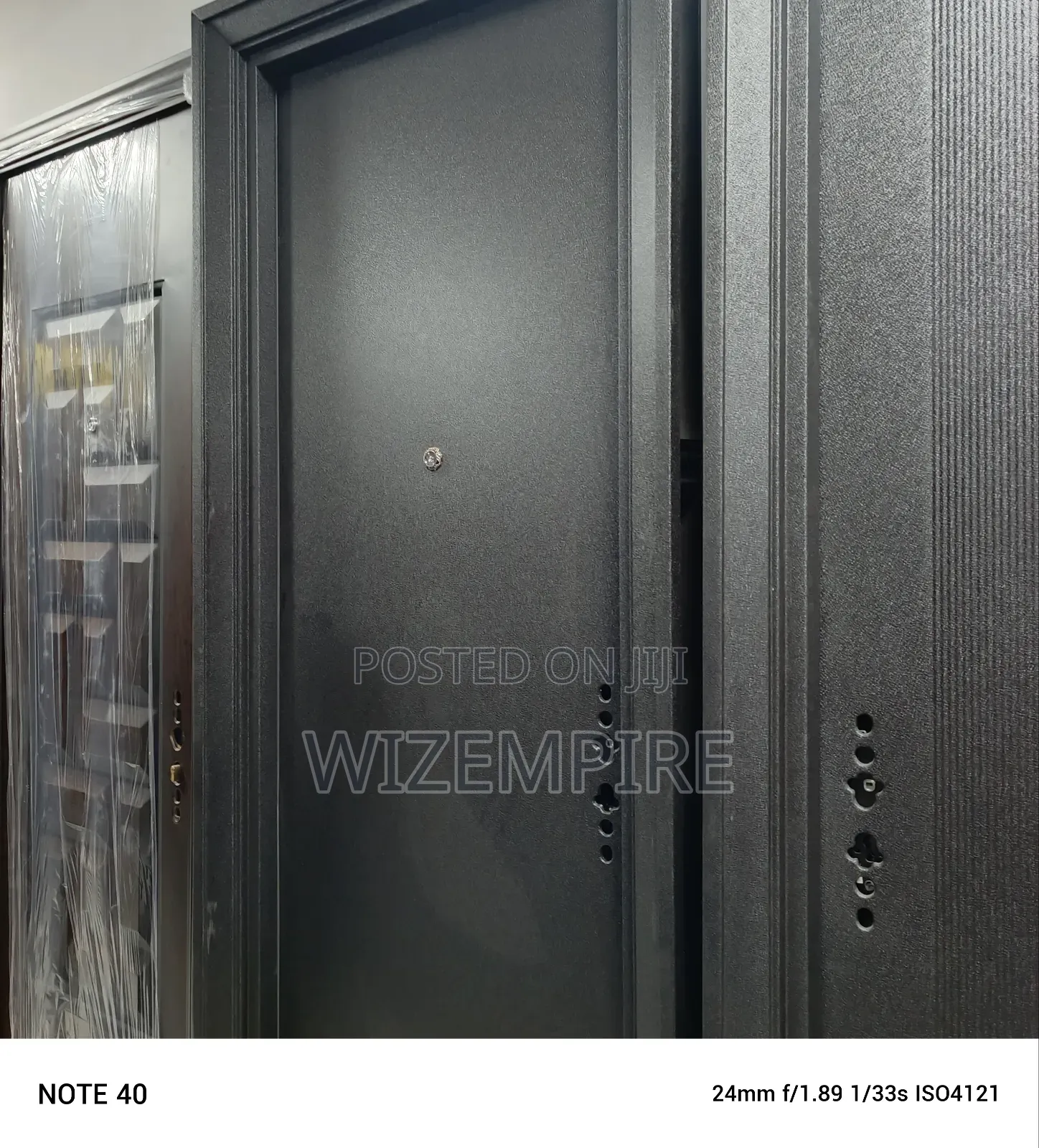 Black Extra Height 3ft Steel Doors Available