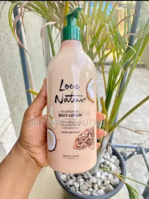 Photo - Love Nature Body Lotion With Cacao Butter and Coconut Oil
