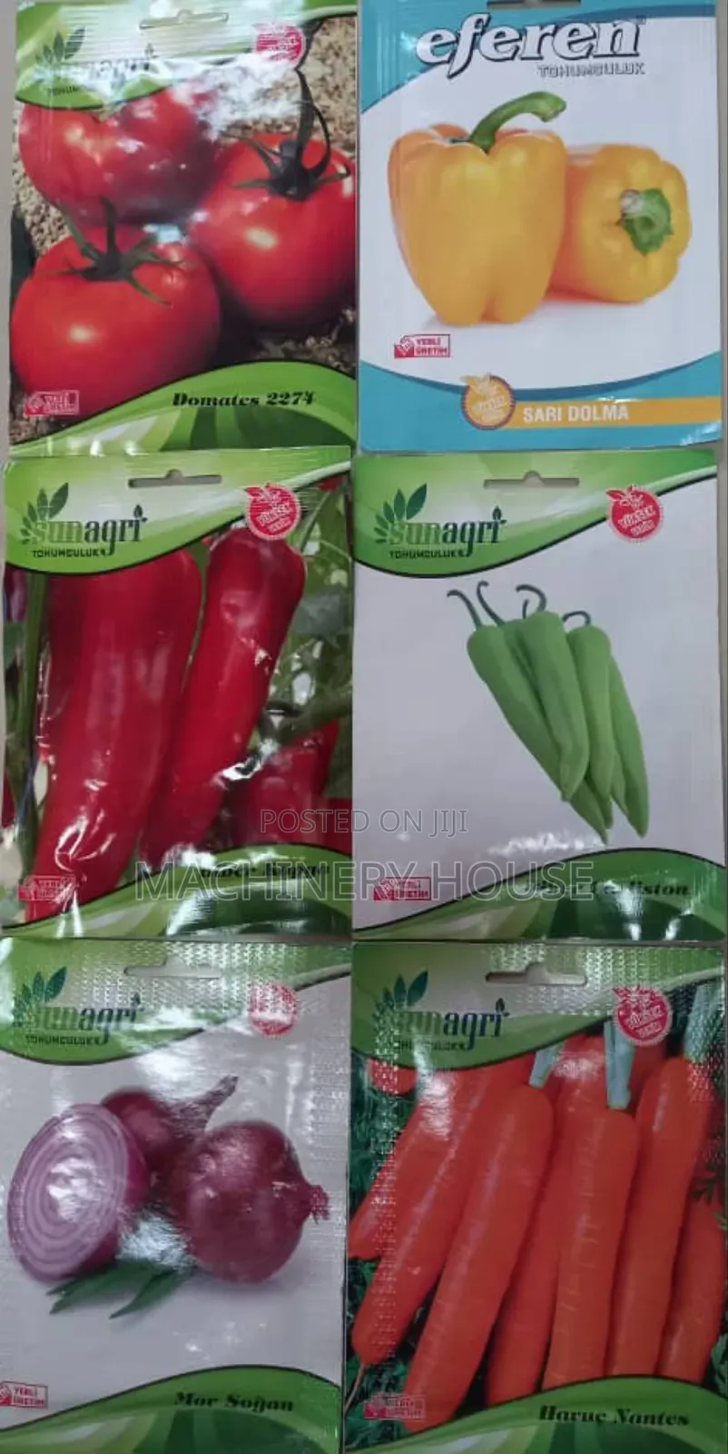 Hybrid Seeds Available in Varieties and Sizes