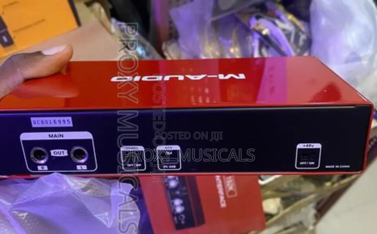 M-Audio Soundcard With Usb