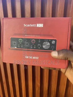 Photo - Scarlett 2i2 Focusrite Soundcard