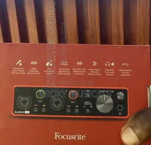 Scarlett 2i2 Focusrite Soundcard