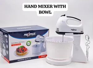 Maximus Hand Mixer With Bowl