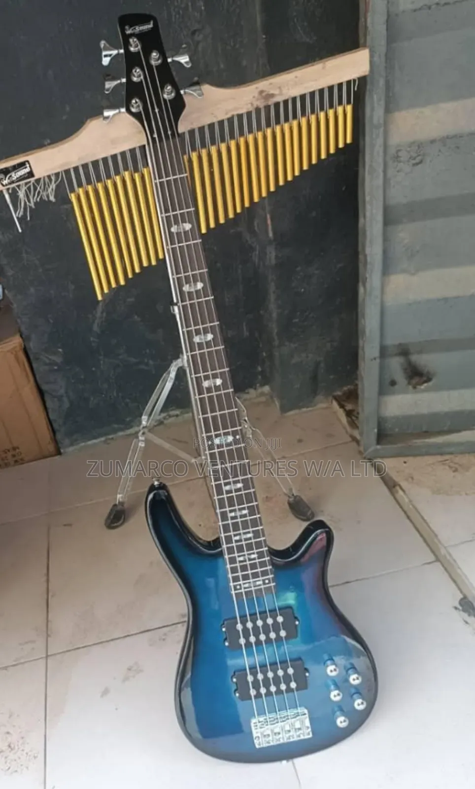 5 Strings Bass Guitar With Big Up
