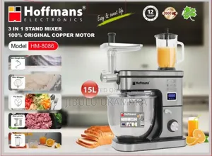 Hoffman's Industrial 15l 3 in 1 Stand Mixer
With Blender