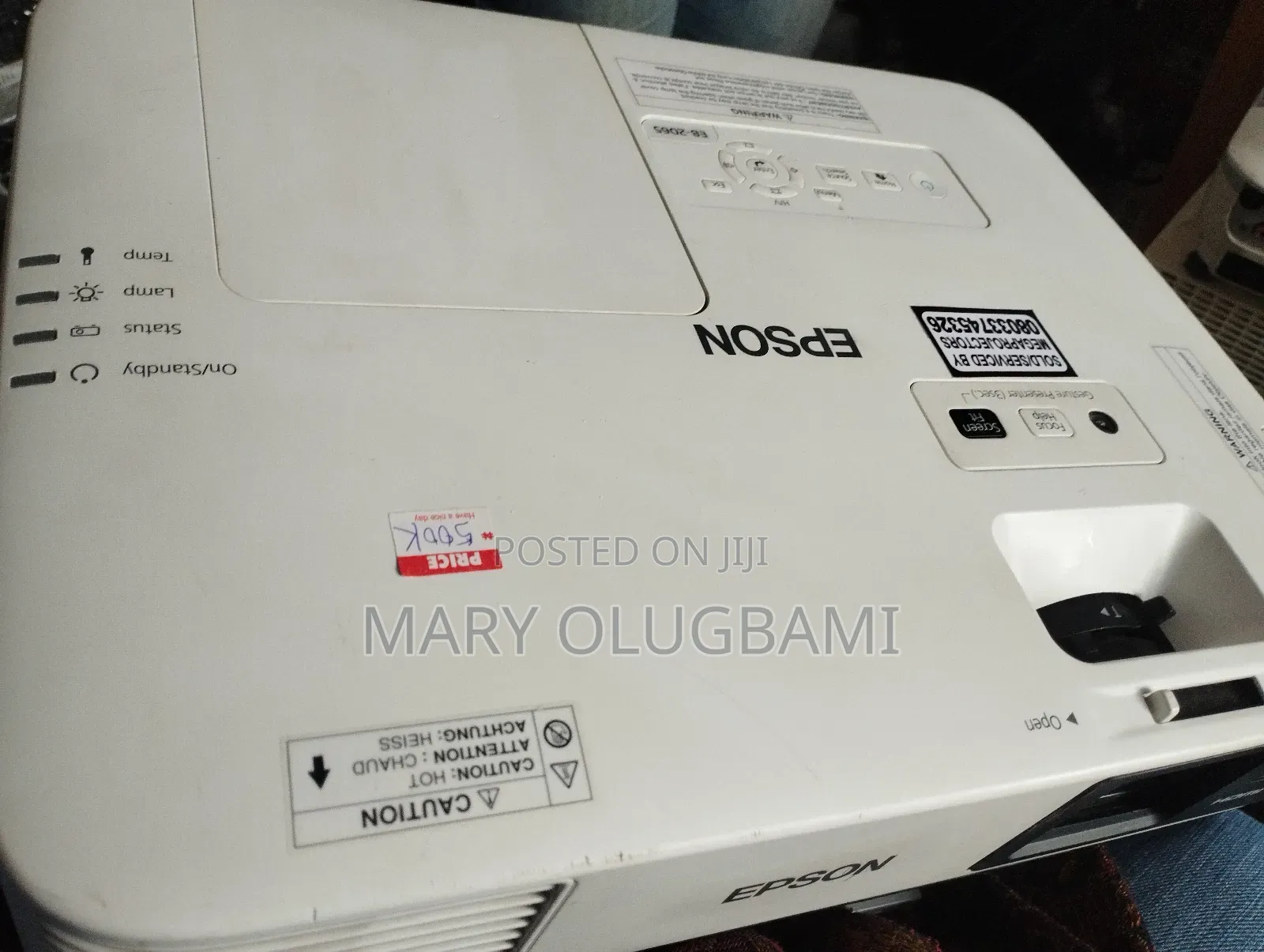 Epson Projector 5500 Lumens