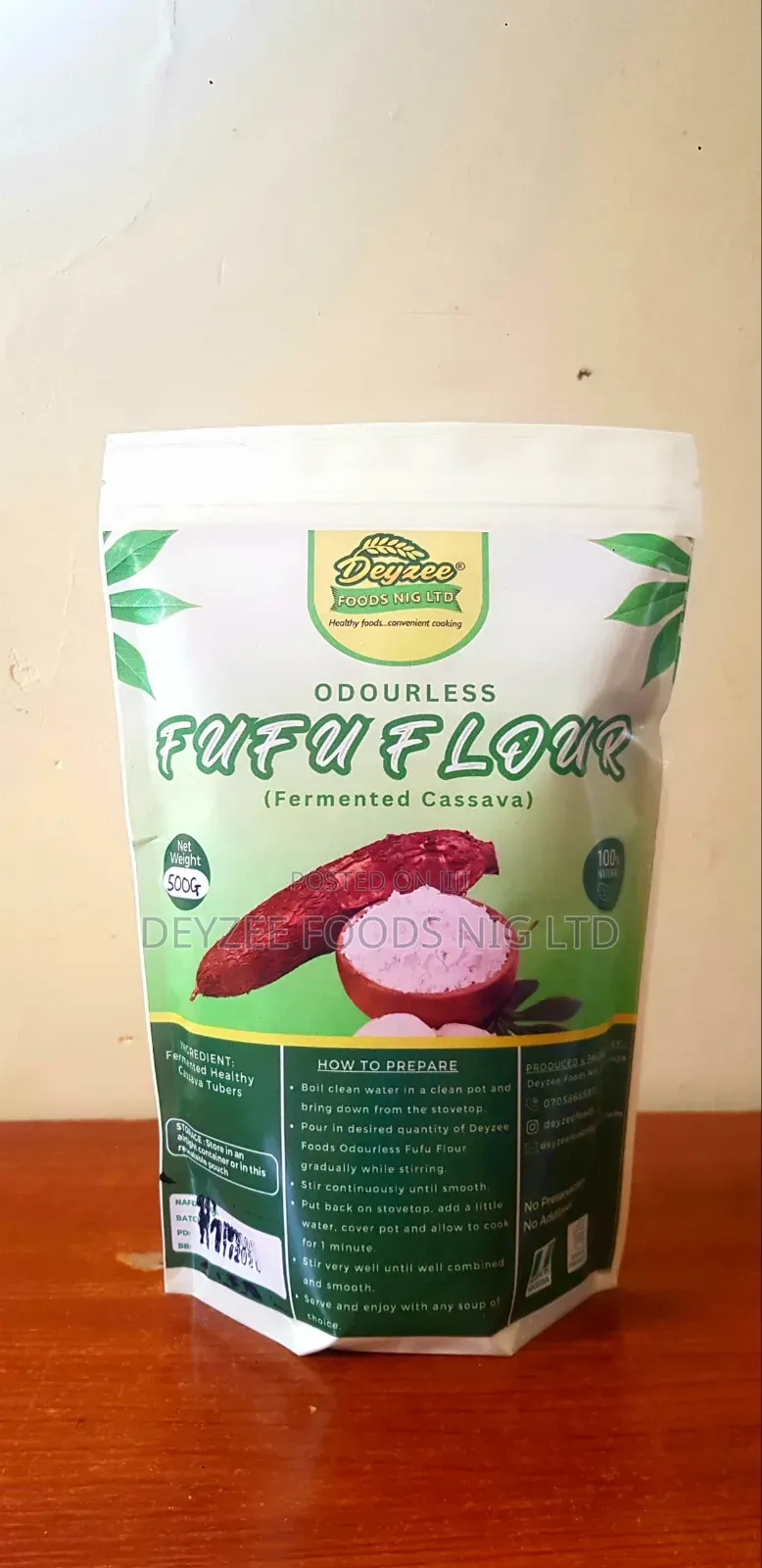 Odourless Fufu Flour