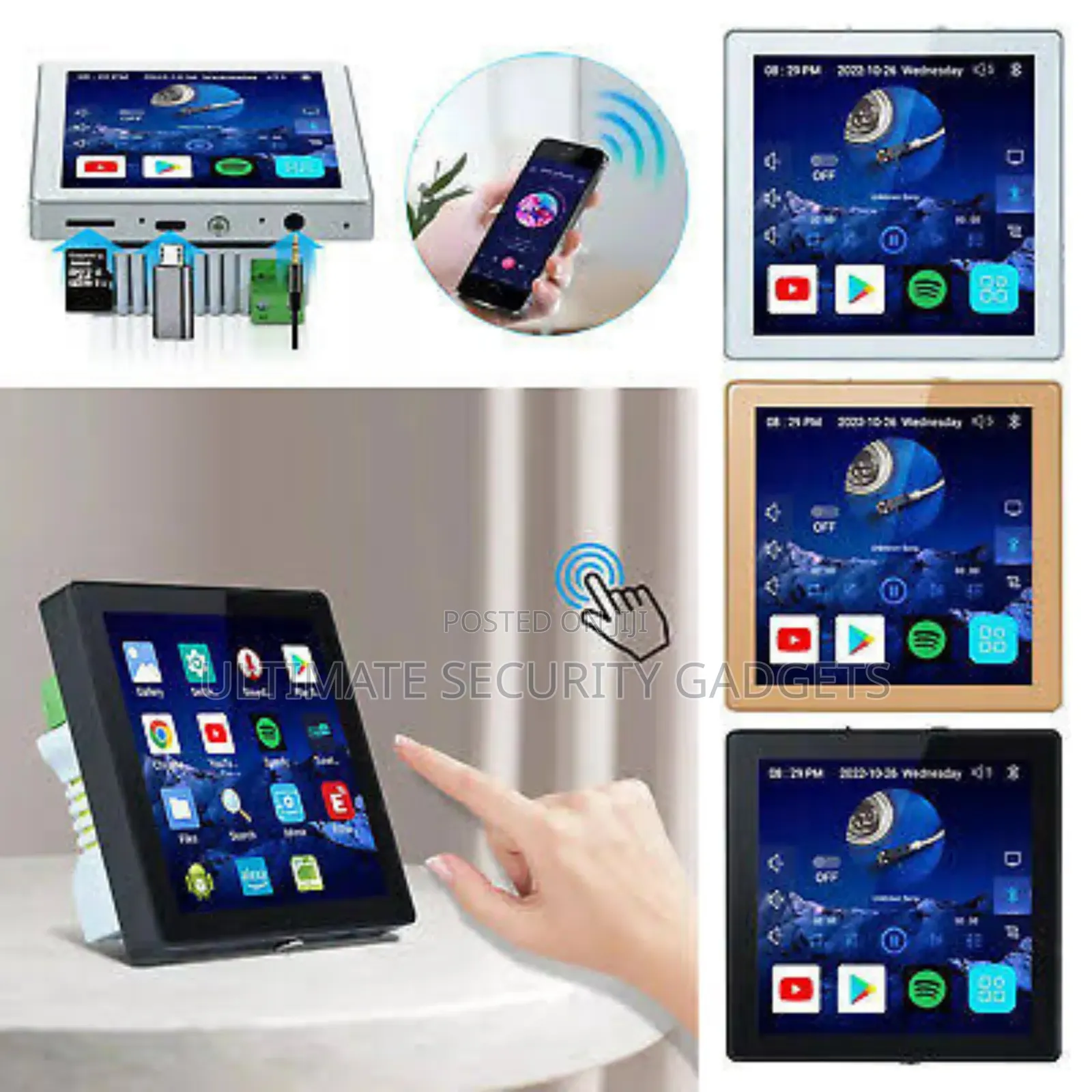 Smart Android 11.0 Music Amplifier (4 × 25w)