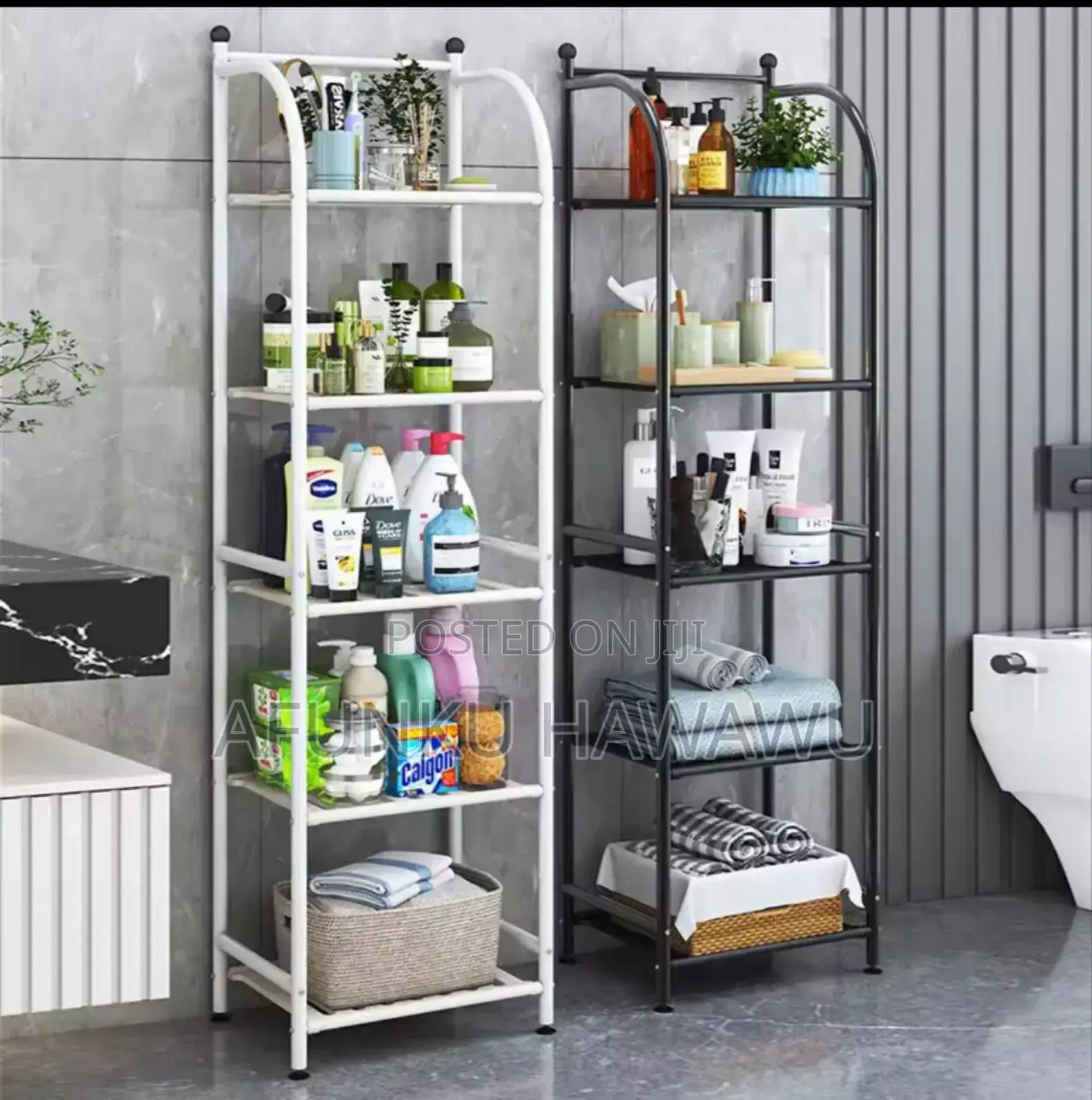 Floor to Ceiling Shelf Storage Rack