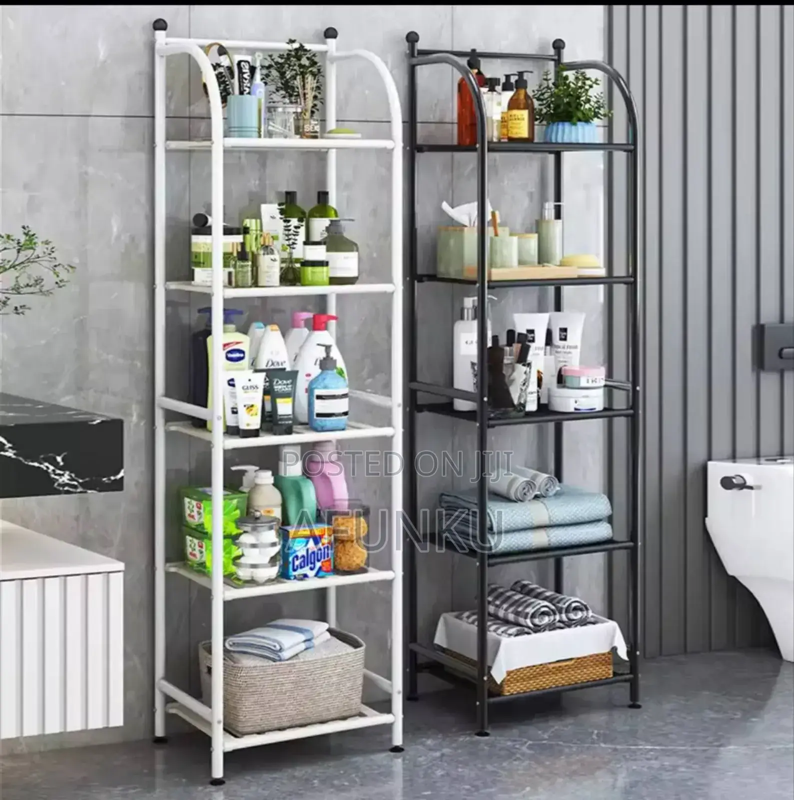Floor to Ceiling Shelf Storage Rack