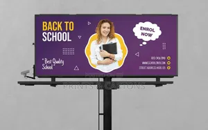 School Billboard Banners Branding. #0