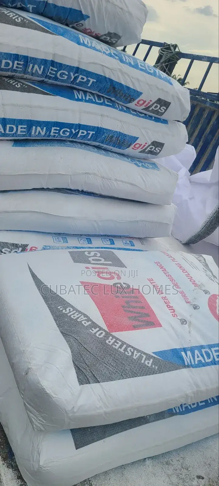 Quality Super White Gibs White Stone Pop Cement