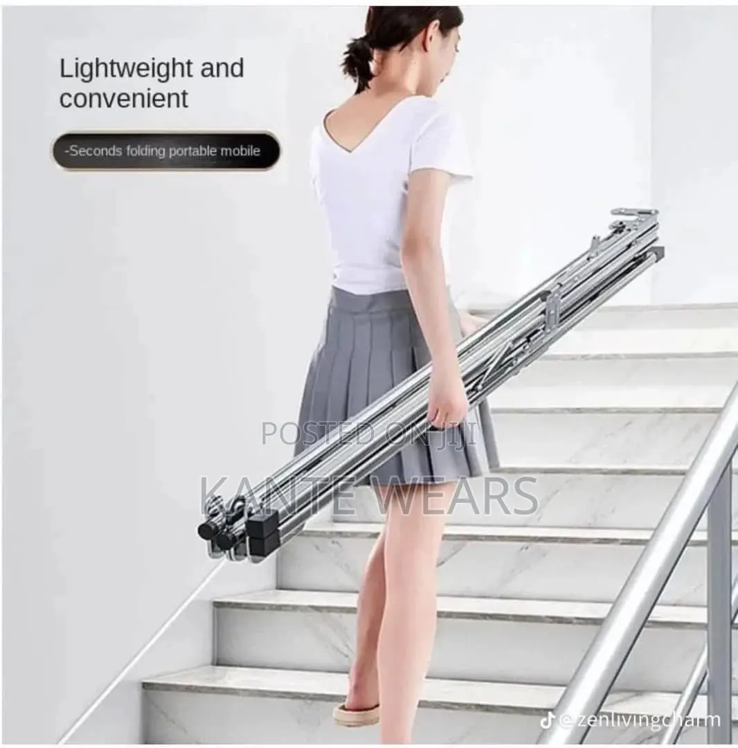 3pole Telescopic Clothes Hanger