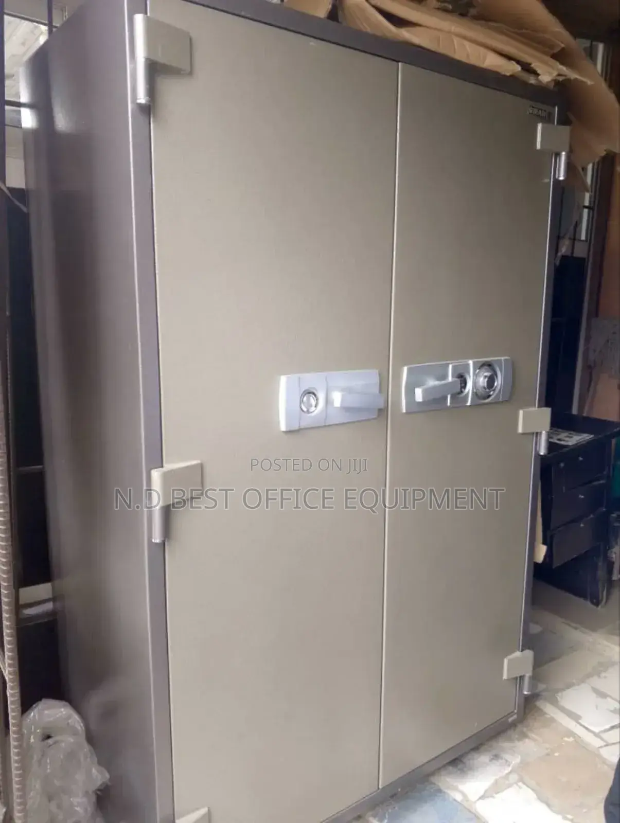 Double Door Fireproof Safe Cabinet