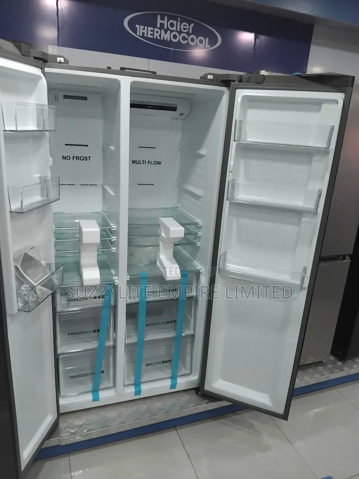 619 Liters Haier Thermocool Inverter Side by Side Fridge