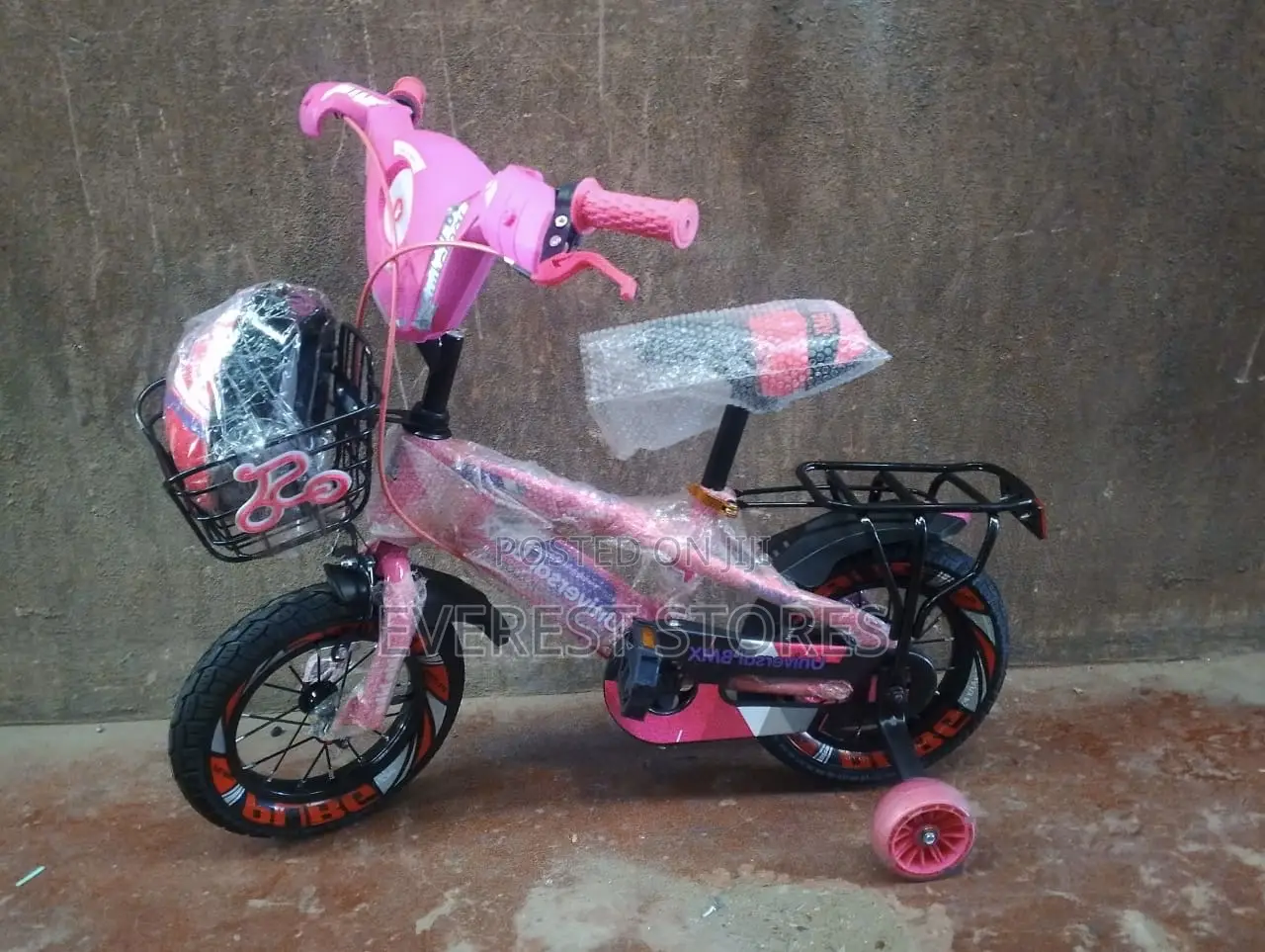 Pink Universal 12inches Bike