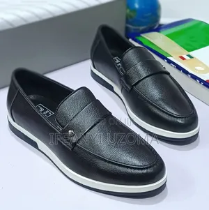 Photo - Robert Serpentine Leather Loafers Shoe