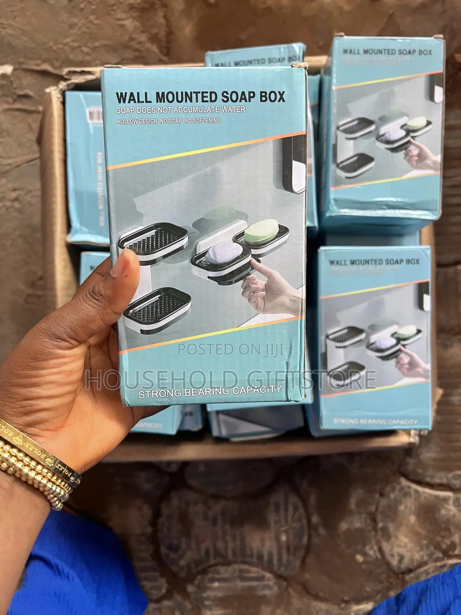 Double Layer Wall Mounted Soap Holder
