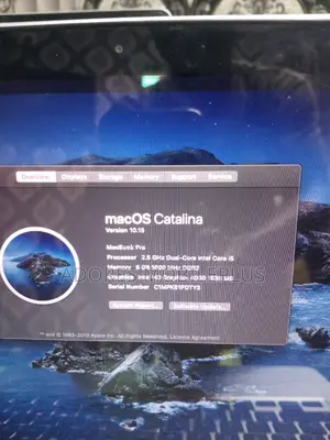 Laptop Apple MacBook 2012 8GB Intel Core I5 HDD 500GB