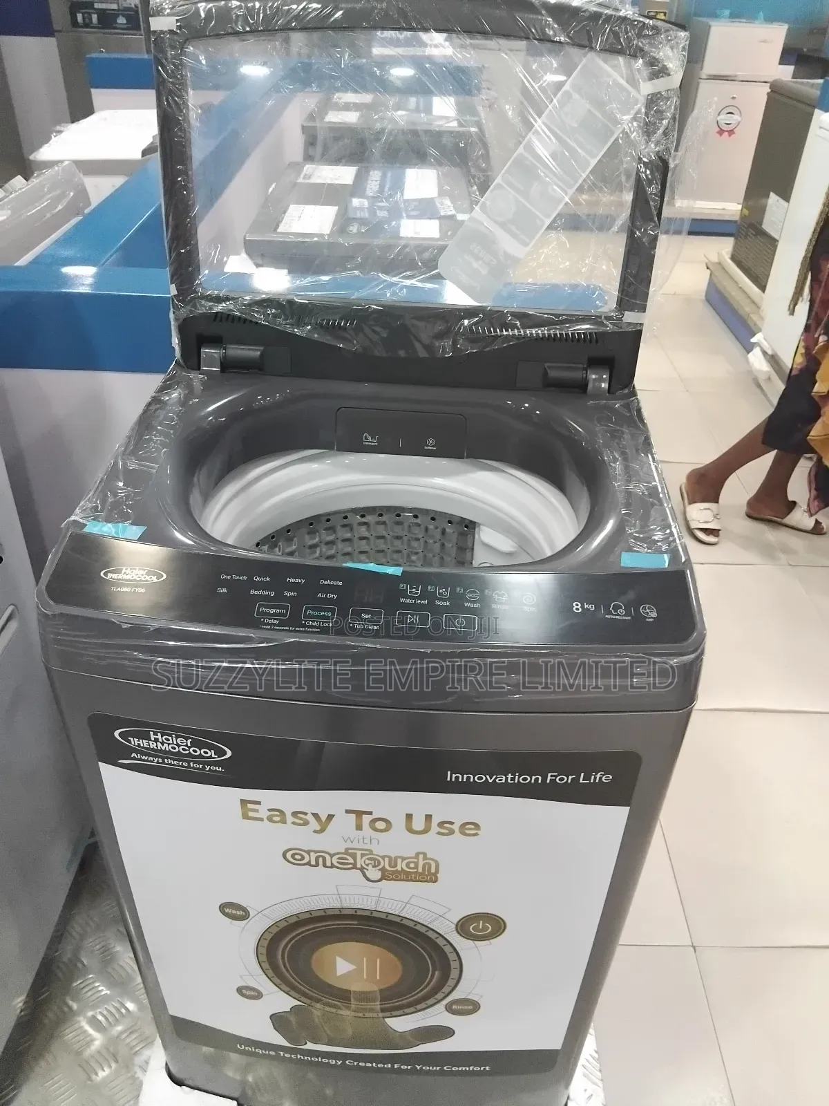 8kg Washing Machine Top Loader Haier Thermocool