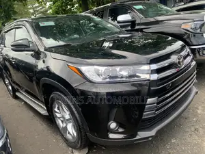 Toyota Highlander Limited V6 4x4 (3.5L 6cyl 6A) 2016 Black