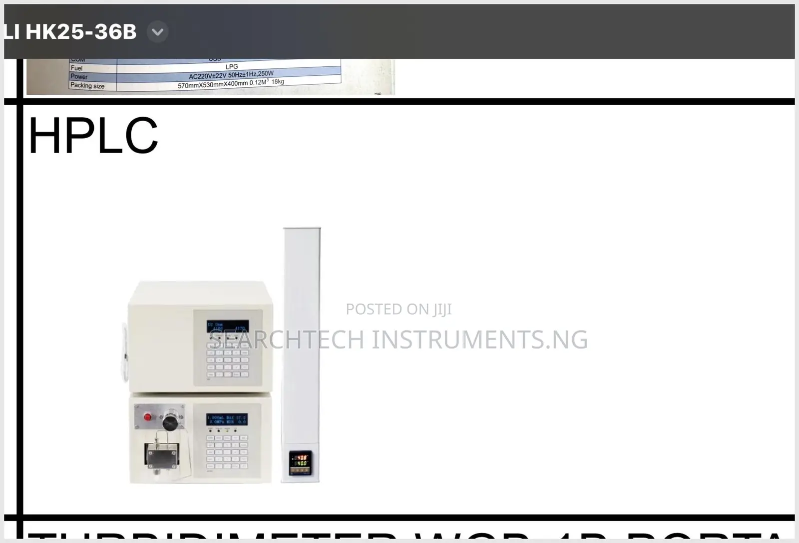 HPLC (High-Performance Liquid Chromatography)