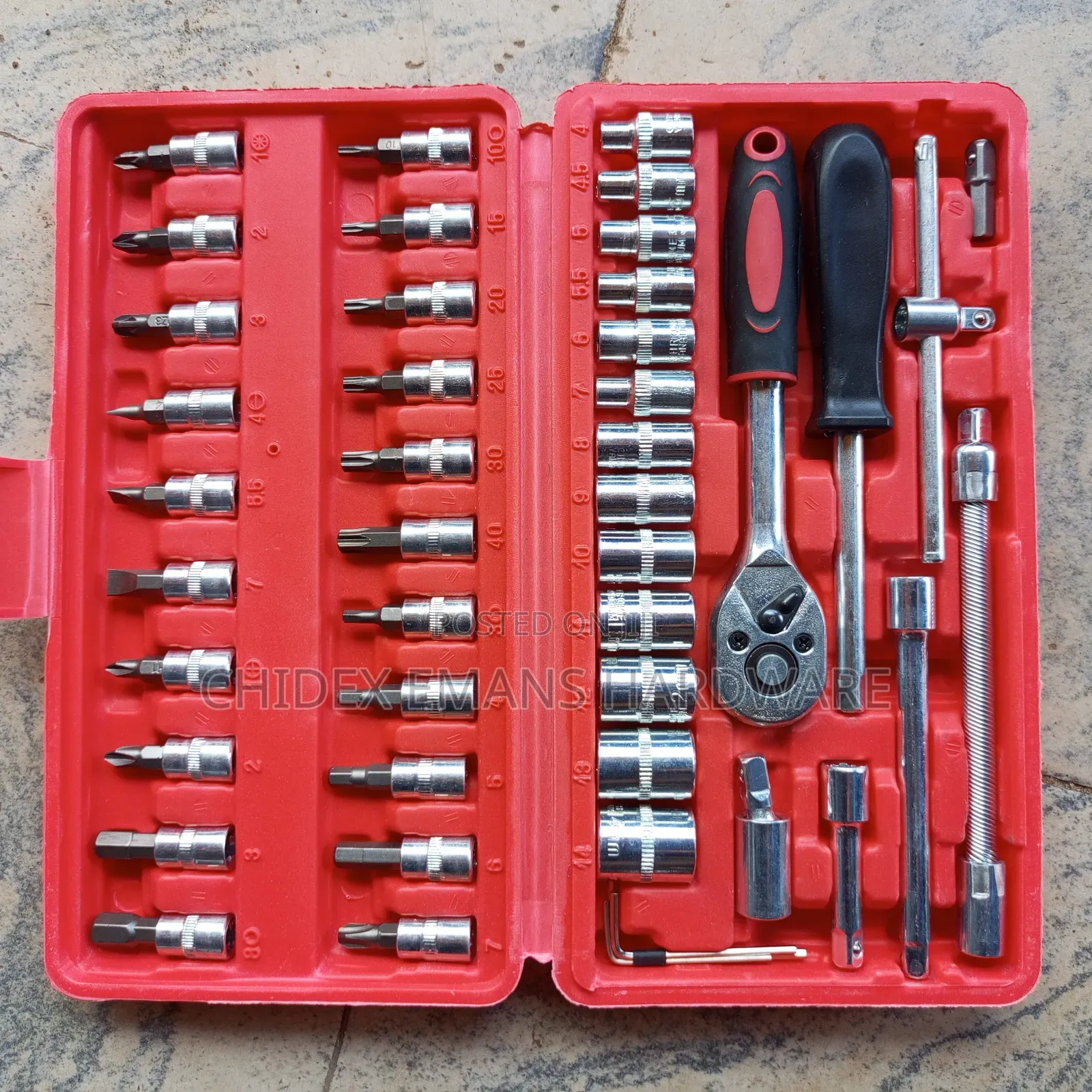 Set of 1/4" Socket
