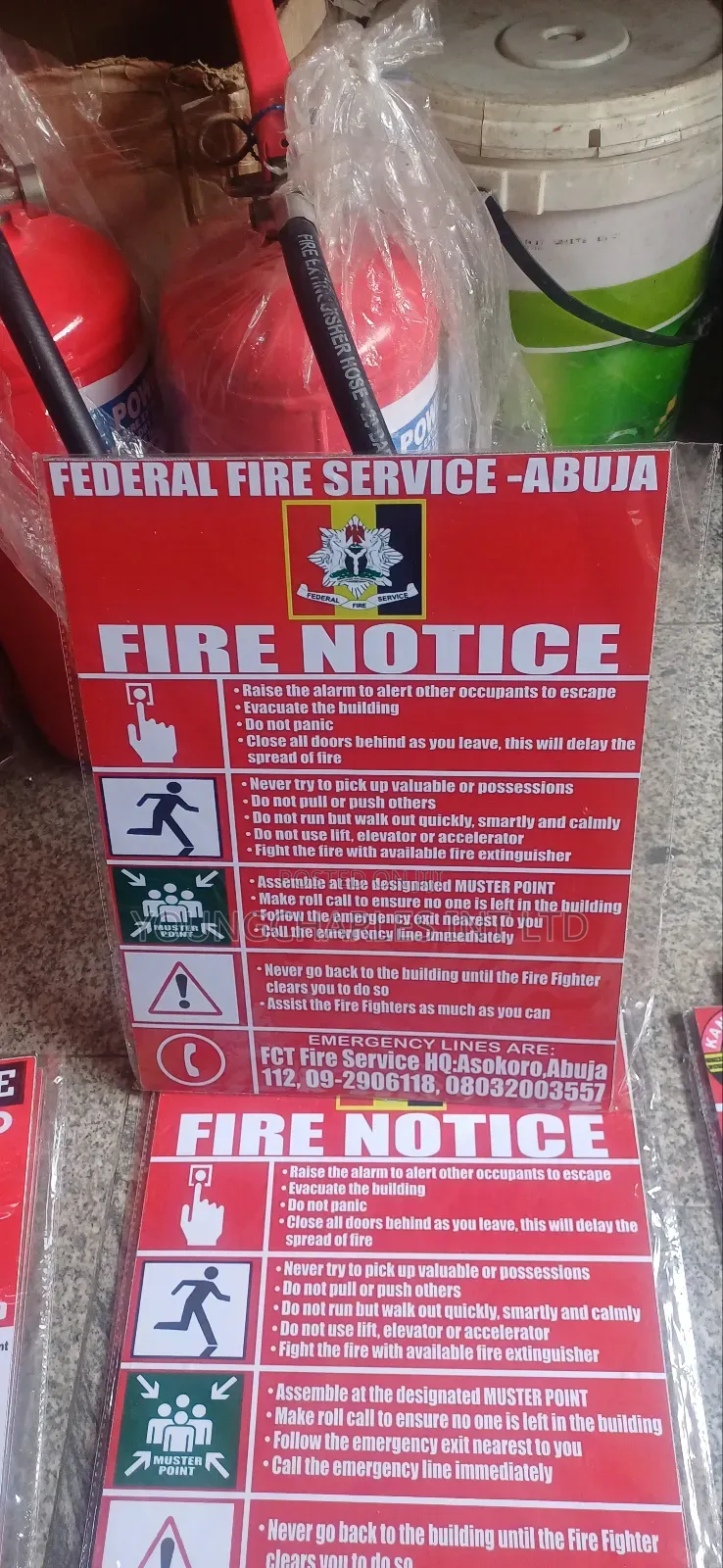 Federal Fire Notice